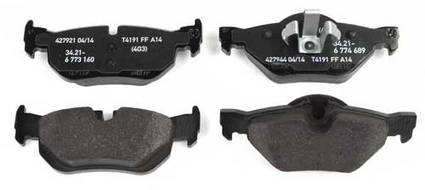 BMW Disc Brake Pad Set - Rear 34216774692